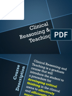 Geh-Clinical Reasoning and Teaching