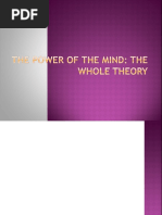 The Power of the Mind