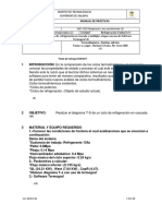 Diagrama T-S de ciclo de refrigeración en cascada