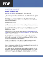 Download Facebook Blog Who What When and NowWhere by Facebook SN36092090 doc pdf