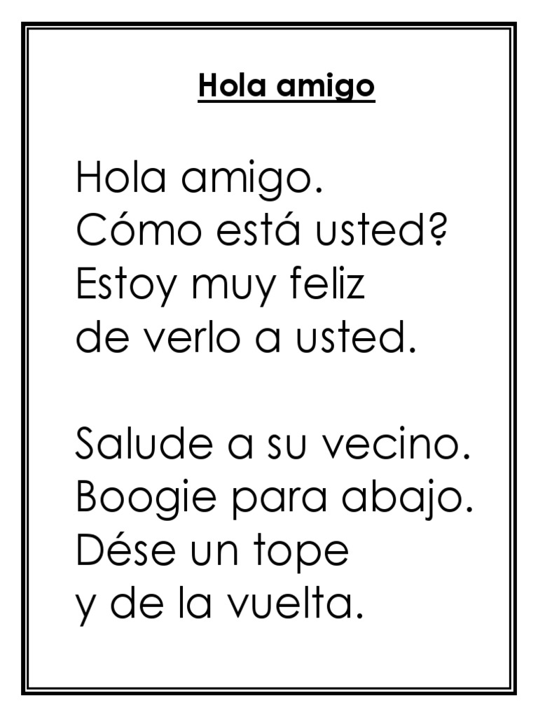 Hola Amigo!!! PDF | PDF