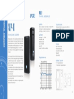 AD Speaker Model ADP-10 Catalogue