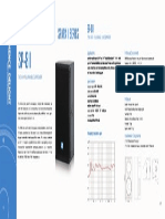 AD Speaker Model SP-8II Catalogue