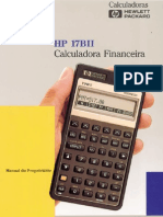 Calculadora financeira HP-17B II
