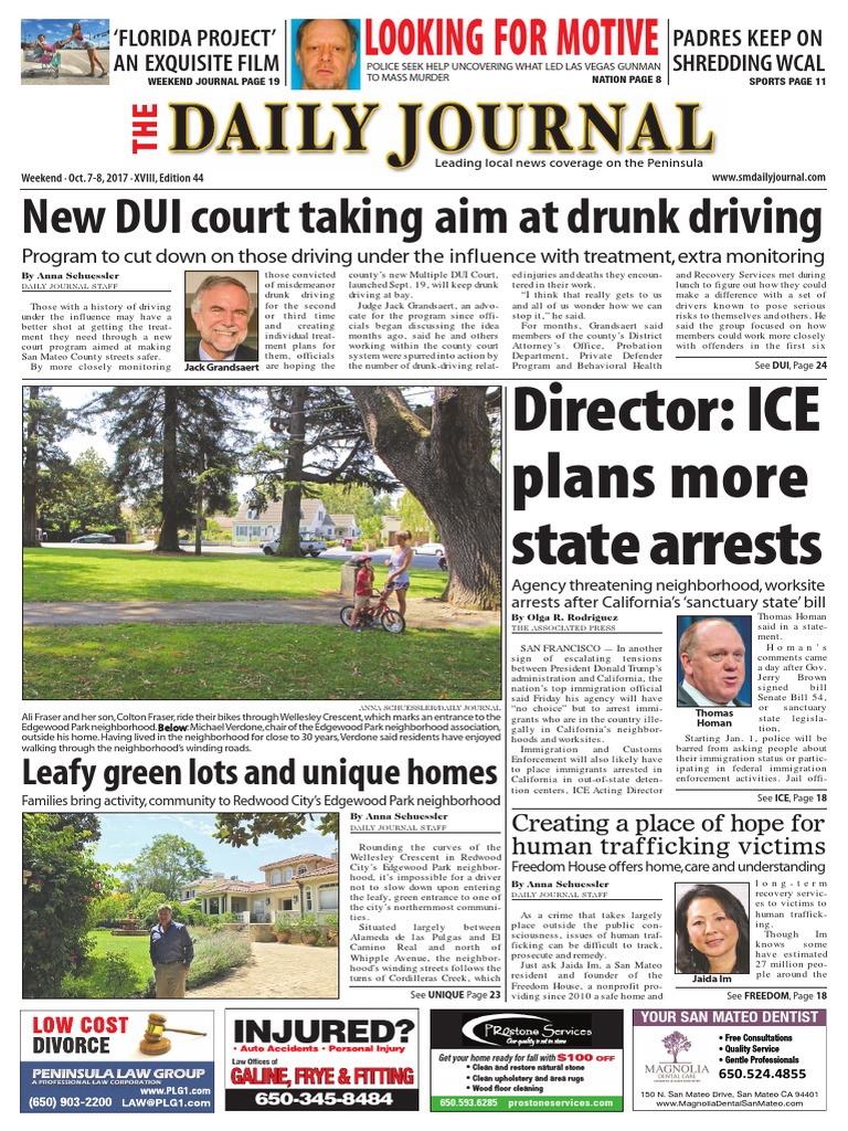 10-07-17 Edition | PDF | Driving Under The Influence