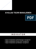 2. Evolusi Teori Manajemen_versi Baru