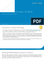 SunPower Guideline for PVSyst Modeling - Oasis 3 - P-Series