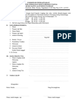 Formulir Pendaftaran KPP