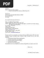 Contoh Surat Izin Buka Stand Regist