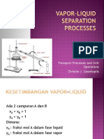 Vapor-Liquid Separation Processes