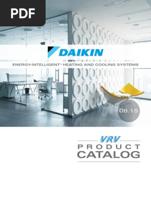Daikin Vrv Pdf Hvac Heat Pump