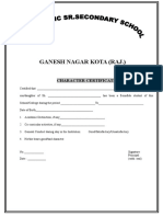 Certificate of Medical Fitness Free Doc Format Template