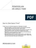 Pemodelan Data Space Time