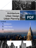 Architecture Urban Design Urban Planning: Understanding The Roles and Differences of