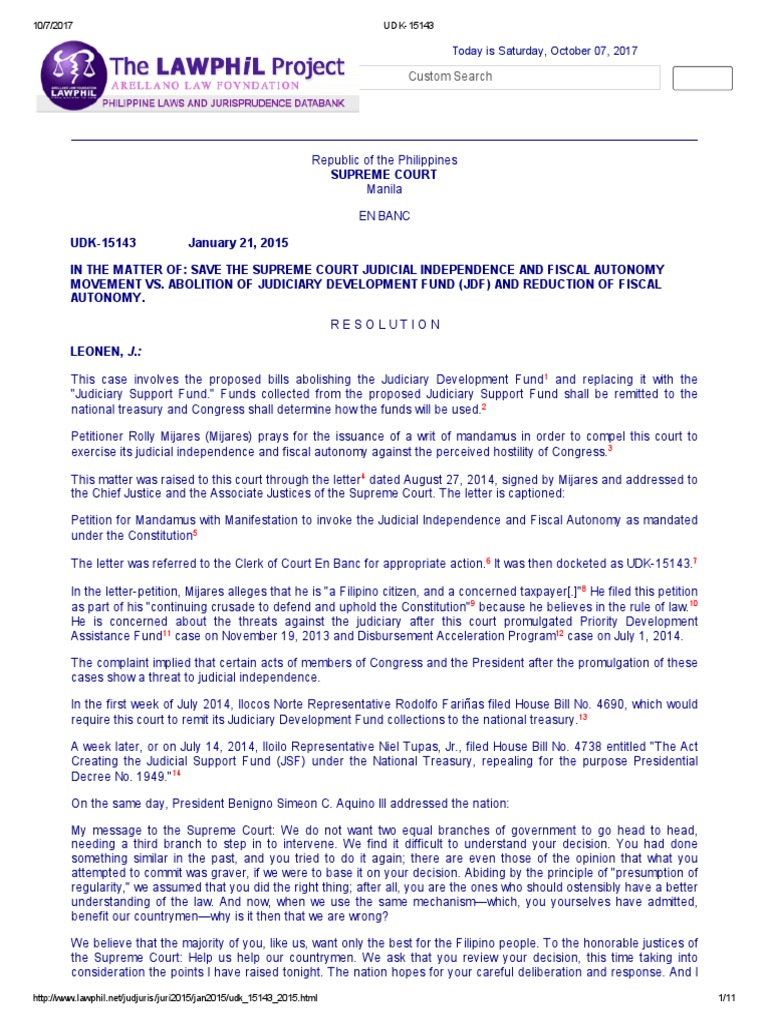 Udk 15143 Download Free PDF Standing (Law) Case Or Controversy Clause