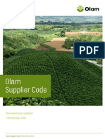 Olam Supplier Code