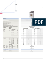 Table of Specifications: MC Type Magnetic Contactors (4pole)