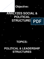Objective:: Analyzes Social & Political Structures