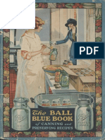 Ball Blue Book Canning Old