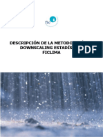 Metodologia Downscaling Estadistica FICLIMA