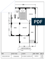 T & B Storage Room Living Room: Ground Floor Plan