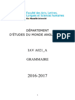 A021 Grammaire 2016-2017