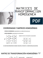 Matrices de Transformacion Homogenea