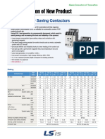 Introduction of New Product: Meta Energy Saving Contactors