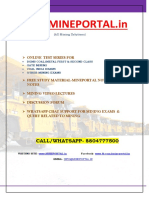 Coal India LTD Management Trainee Mining Exam 2017 Interview Story