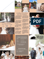 Pioneer Museum - Wedding Brochure