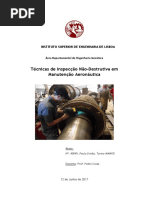 NDT em Manutenção Aeronáutica