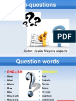 Wh-Questions in English and Spanish