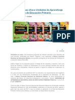 Editora Páginas Ofrece Unidades de Aprendizaje Desarrolladas de Educación Primaria