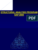 Structural Analysis Program SAP 2000