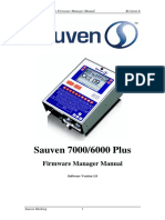Sauven 7000/6000 Plus Firmware Manager Manual Software Version 1.0