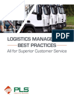 Logistics Management Best Practices: All For Superior Customer Service