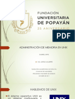 Administracion de Meoria en Unix