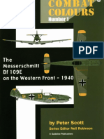 Combat Colours 1 - The Messerschmitt Bf-109E On Western Front 1940 PDF
