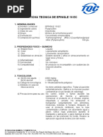 Ficha Técnica del Insecticida Radiant | PDF | Naturaleza