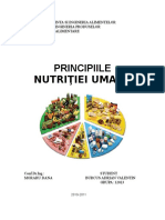 Caiet-Nutritie Principiile Nutritiei Umane