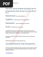 Learning Theories PDF