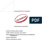 Tecnologia en La Educacion PDF