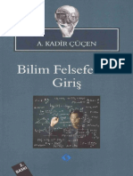 A. Kadir Çüçen Bilim Felsefesine Giriş