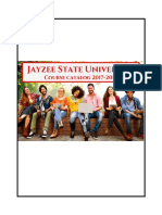 JSU Course Catalog 2017-2018