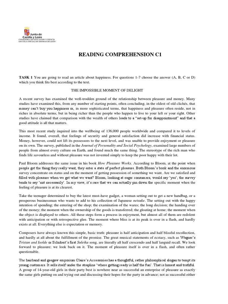 Reading comprehension c1 pdf financial crises agriculture