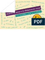 Material de Apoyo A La Alfabetizacion Inicial Tiras Recortables y Cartel Con El Alfabeto Primer Grado Libro de Texto PDF