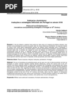 2014-Feitiaria e Iluminismo Tradues e Estratgias Editoriais Em Portugal No Sculo XVIII Witchcraft and Enlightenment Tran