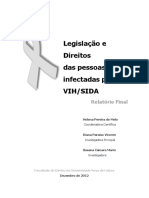 Legislação e Direitos Das Pessoas Infectadas Pelo VIH SIDA_Relatório Final_2012