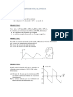 A.) 50 Cos (400t 2 4) 40 T 400 (Sen 2 3) T (I: Problemas Propuestos de Ondas Eléctricas