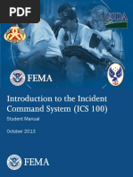 Introduction To The Incident Command System (ICS) 100